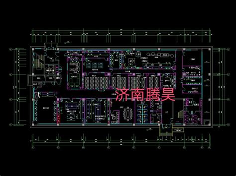 2000平米组培室平面设计图-济南腾昊科学仪器有限公司