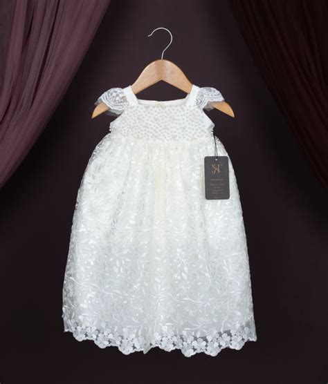 Baby Girl Christening Gowns & Baptism Dresses | Nakshatra ...