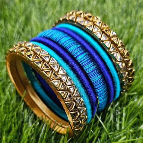 Designer Silk Thread Bangles, Kangan & Indian Fashion Jewellery ...