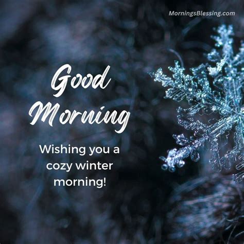 40+ Good Morning Winter Images - Good Morning Pictures