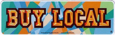 Buy Local Sticker 的图像结果