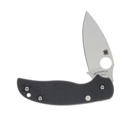 Spyderco Sage 6 Button Release Compression Lock 3in Plain Satin Leaf