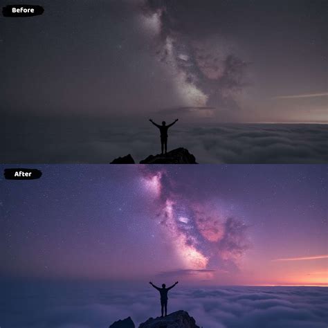 150 AI Milky Way Lightroom Presets - Astrophotography Pack - Eyegusto ...
