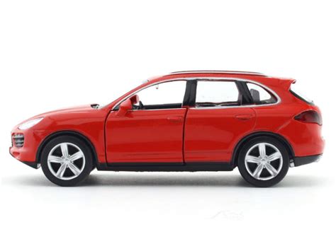 Porsche Cayenne Red 1:33-42 RMZ City licensed pull back car scale model ...