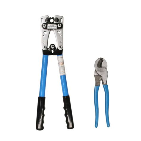 Buy Battery Cable Lug Crimping Tool Wire Crimper for Battery Terminal ...