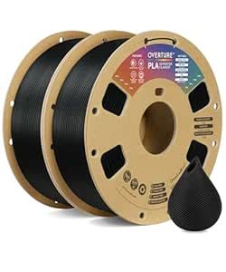 OVERTURE PLA Filament 1.75mm with 3D Build Surface 200mm × 200mm 3D ...