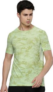 SPORTO Military Camouflage Men Crew Neck Light Green T-Shirt - Buy ...