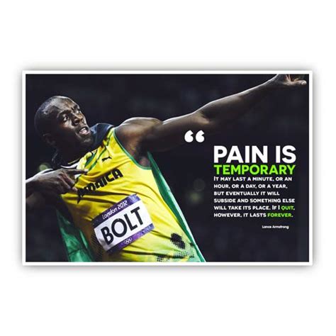 Usain Bolt Motivational Quotes Sports Wall Poster : Amazon.in: Home ...