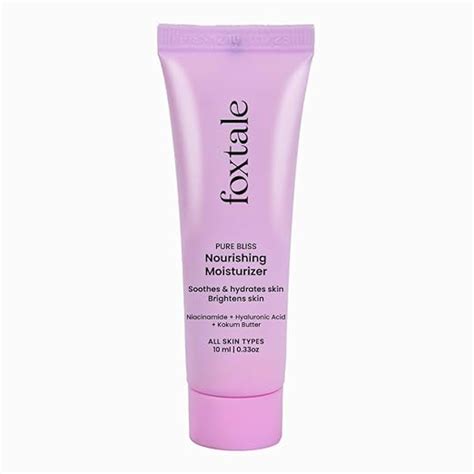 Foxtale Nourishing Ceramide Face Moisturizer with Niacinamide for 100 ...