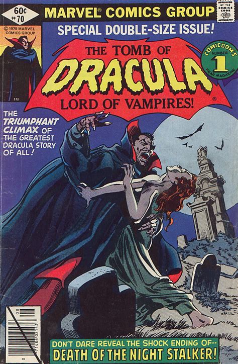 Tomb Of Dracula #70, August 1979, cover by Gene Colan...one of the ...