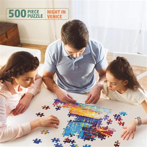 Flo Night In Venice Puzzle - 500 Pieces — Toycra