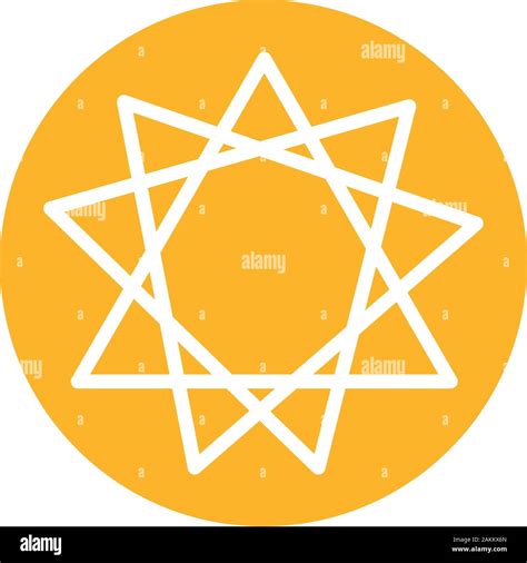Nine pointed star hi-res stock photography and images - Alamy