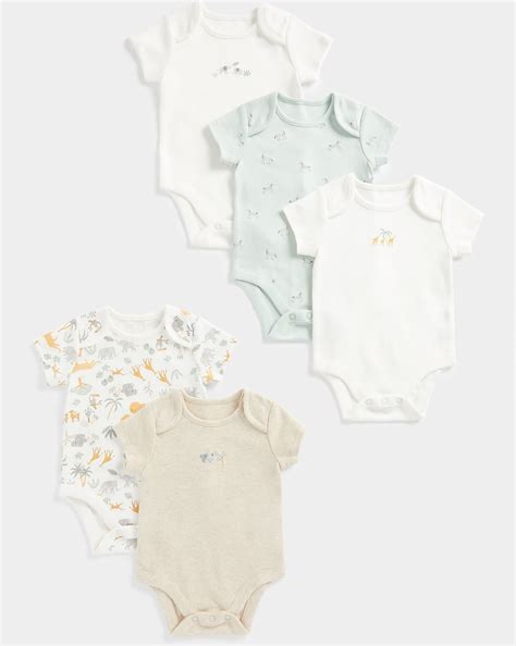 Buy Unisex Half Sleeves Bodysuit Little Zoo ShortSleeved Bodysuits 5 ...