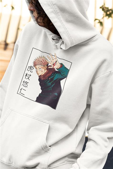 Jujutsu Kaisen Yuji Itadori Sukuna Hoodie, Ryomen Sukuna, Yuji Itadori, Sukuna finger, Satoru ...