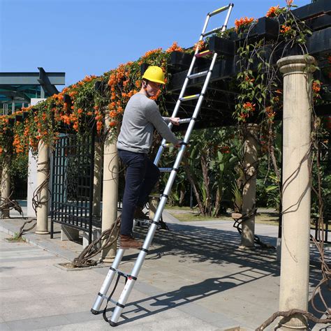Image result for How to Use a Telescoping Ladder