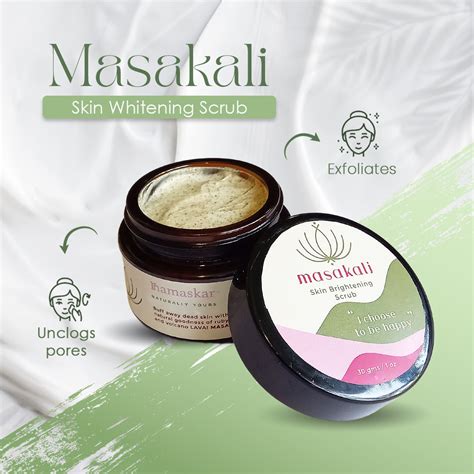 Masakali | Skin Whitening Scrub – Namaskar Lifestyle