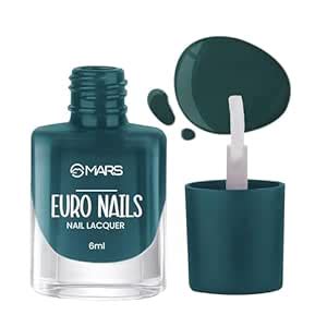 Buy MARS EURO Nail Lacquer | Glossy Gel Finish | Rich Pigmentation ...