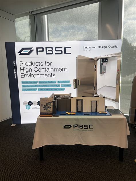 PBSC Showcases Biosafety Solutions at EBSA 2025 - PBSC Ltd