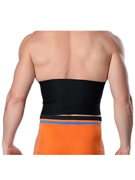 Underwear Leright Mens Waist Trimmer Adjustable Ab Sauna Belt Slimming & Weight Loss Belt Black ...