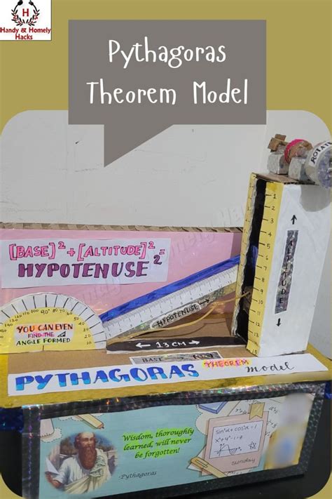 Image result for Maths Pythagoras Theorem Project