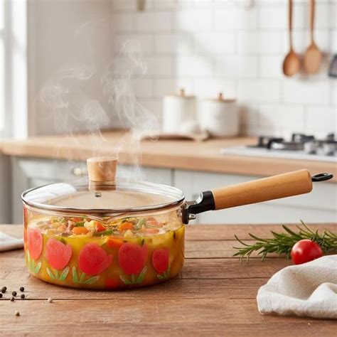 Buy The Better Home Zeno Borosilicate Glass Cookware for Gas Stove (2.2 ...