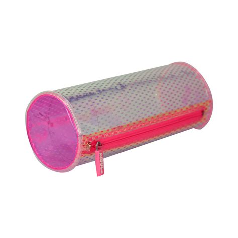 Buy Smily Glossy Pencil Pouch Pink For Kids in Online - Smily Kiddos