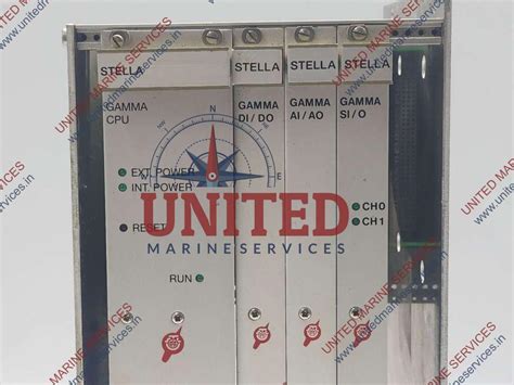 STELLA GAMMA CPU DI/DO AI/AO SI/O PCB RACK 064.535.493 | United Marine ...
