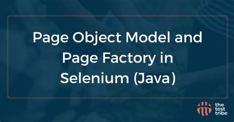 Image result for Page Object Model Selenium Java