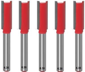 ULTRATEK SHANK(6.35) ( Cut Dia.10 MM) STRAIGHT ROUTER BIT Rotary Bit ...