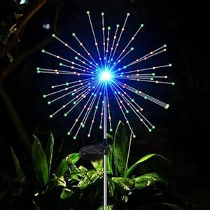 GIGAWATTS Outdoor 108 LEDs Solar Firework Light 2 Lightning Modes ...