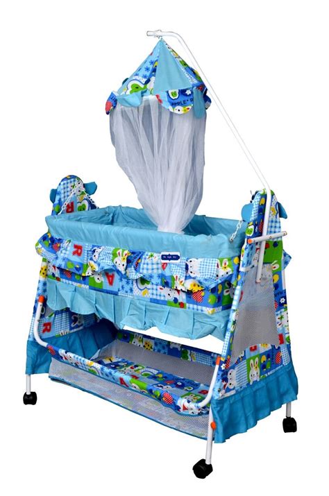Buy Comfort Store Crib with Swing Mosquito Net & Multiple Function ...