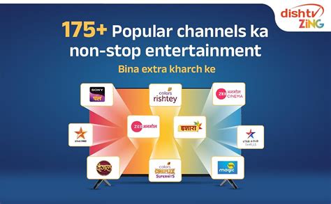 DishTV ZING | HD Set Top Box | 190 + Channels & Services | Nonstop ...