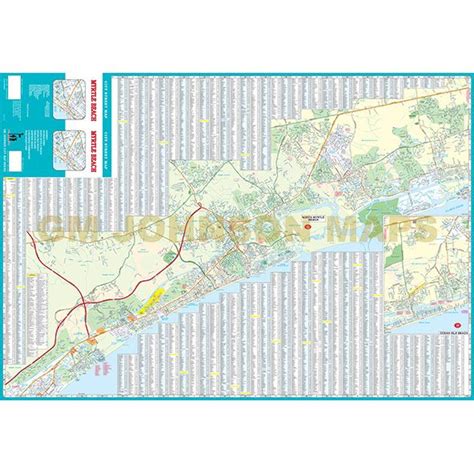 Zip Code Map Myrtle Beach South Carolina at Noble Paige blog