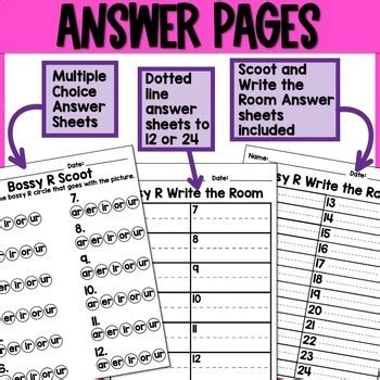 Spring R Controlled Vowel Write the Room or Task Cards | TPT