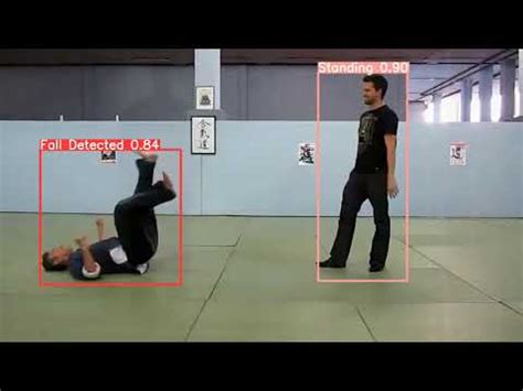 Fall Detection in OpenCV 的图像结果