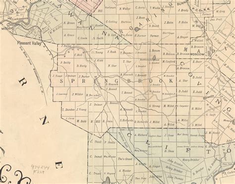 Image result for Springbrook PA Map