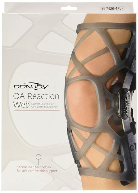 Buy DonJoy OA (Osteoarthritis) Reaction WEB Knee Support Brace: Medial ...