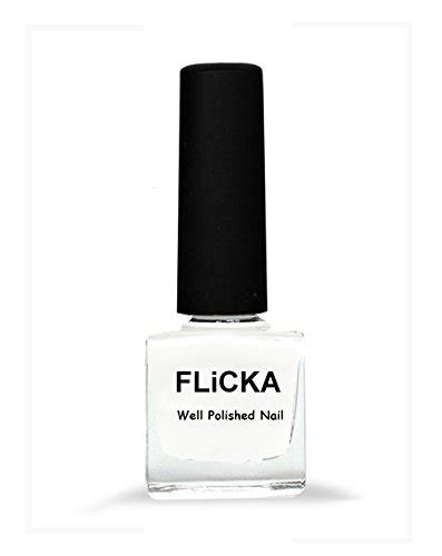 Buy FLiCKA Nail Paint Regular, 5 ml, Shade 21- Fairy White Online at ...