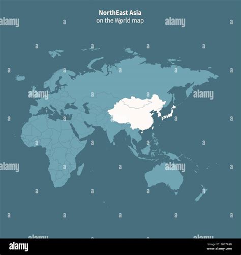 Map Of North East Asia