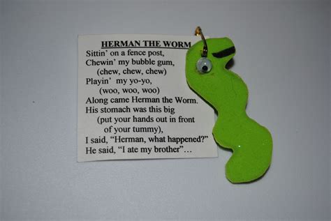 Herman the Worm | Girl scout songs, Preschool songs, School songs