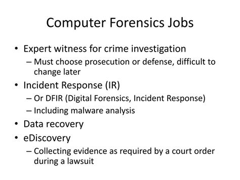 Computer Forensics Jobs 的图像结果