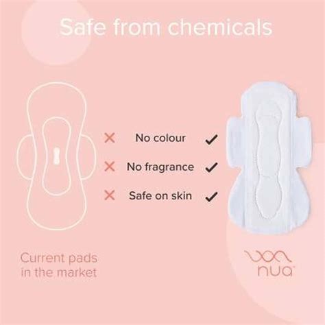 Buy NUA ULTRA THIN RASH FREE SANITARY PADS - 12 LARGE SANITARY PAD ...
