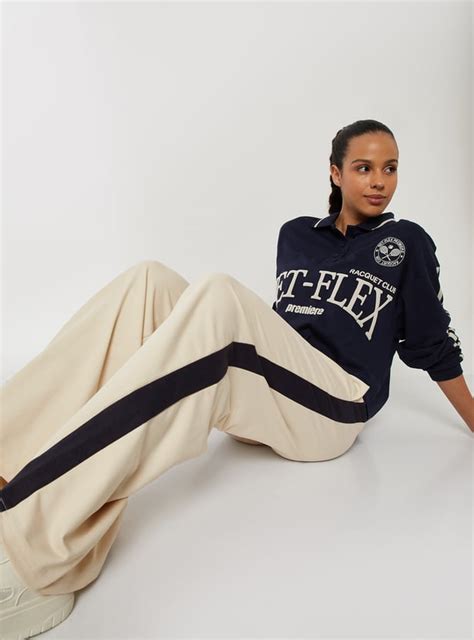 Buy Women Side Taped Sports Track Pants Online at just Rs. 799.0 ...