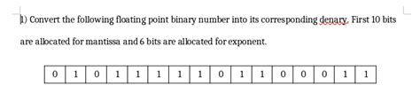 Image result for Floating Point a Level Computer Science Exam Questions