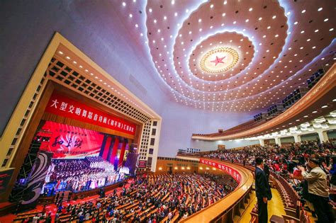 大型交响舞蹈音诗画《和平颂》走进人民大会堂[1]- 中国日报网