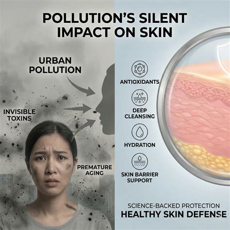 How Pollution Interacts With Your Skin: The Hidden Damage You Don’t Se ...
