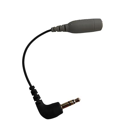 ELFOG TRRS to TRS Adapter - 3.5mm (Female) TRRS Microphone Adapter ...