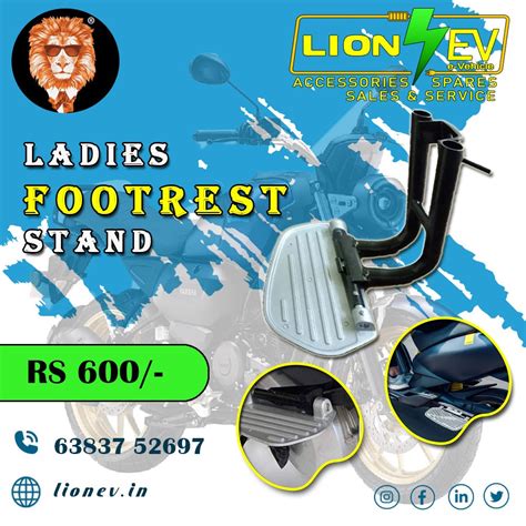 Buy Lion EV-Ladies Footrest Stand in Best price