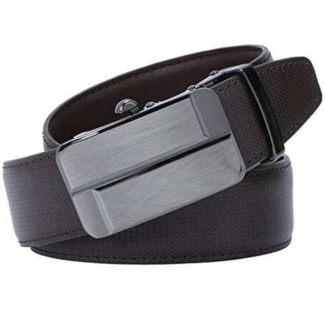 Labnoft Men's PU Leather Auto Lock Belt : Amazon.in: Clothing & Accessories