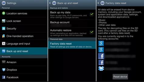 Image result for Reset Password on Android